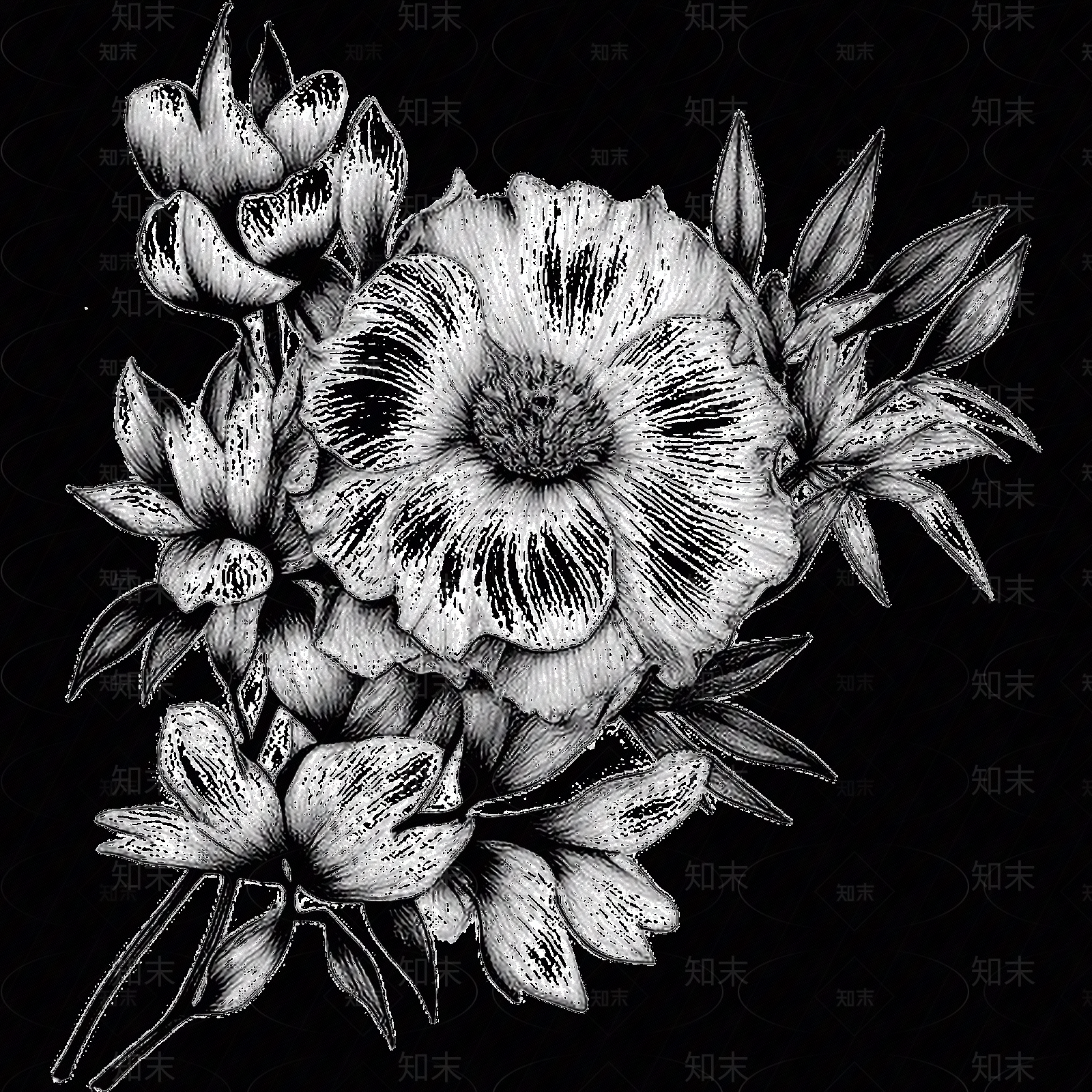 黑白凹凸贴图下载【ID:1173785024】