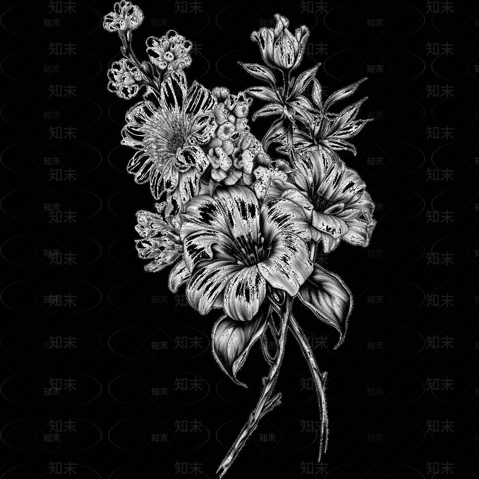 黑白凹凸贴图下载【ID:1173785326】