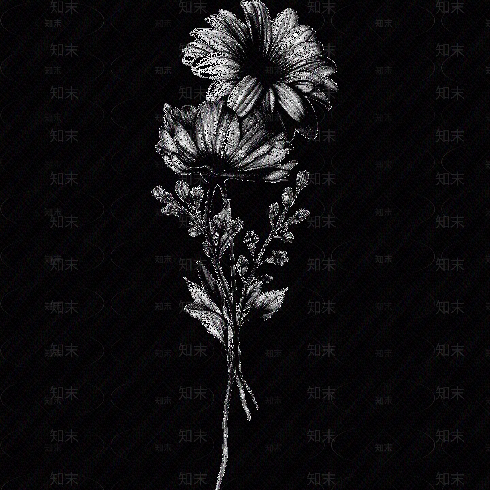 黑白凹凸贴图下载【ID:1173788947】