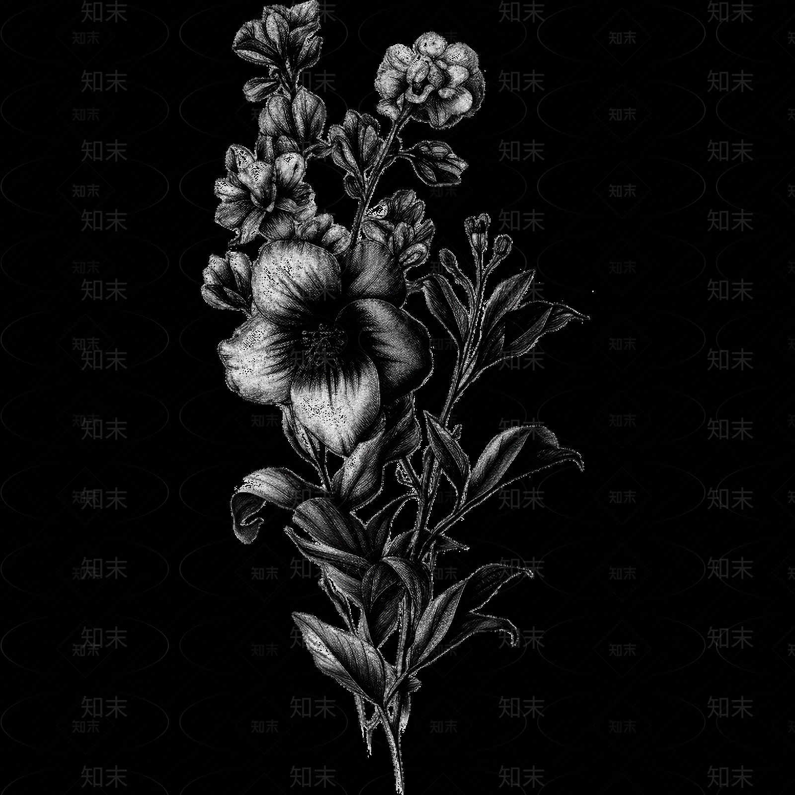 黑白凹凸贴图下载【ID:1173790018】