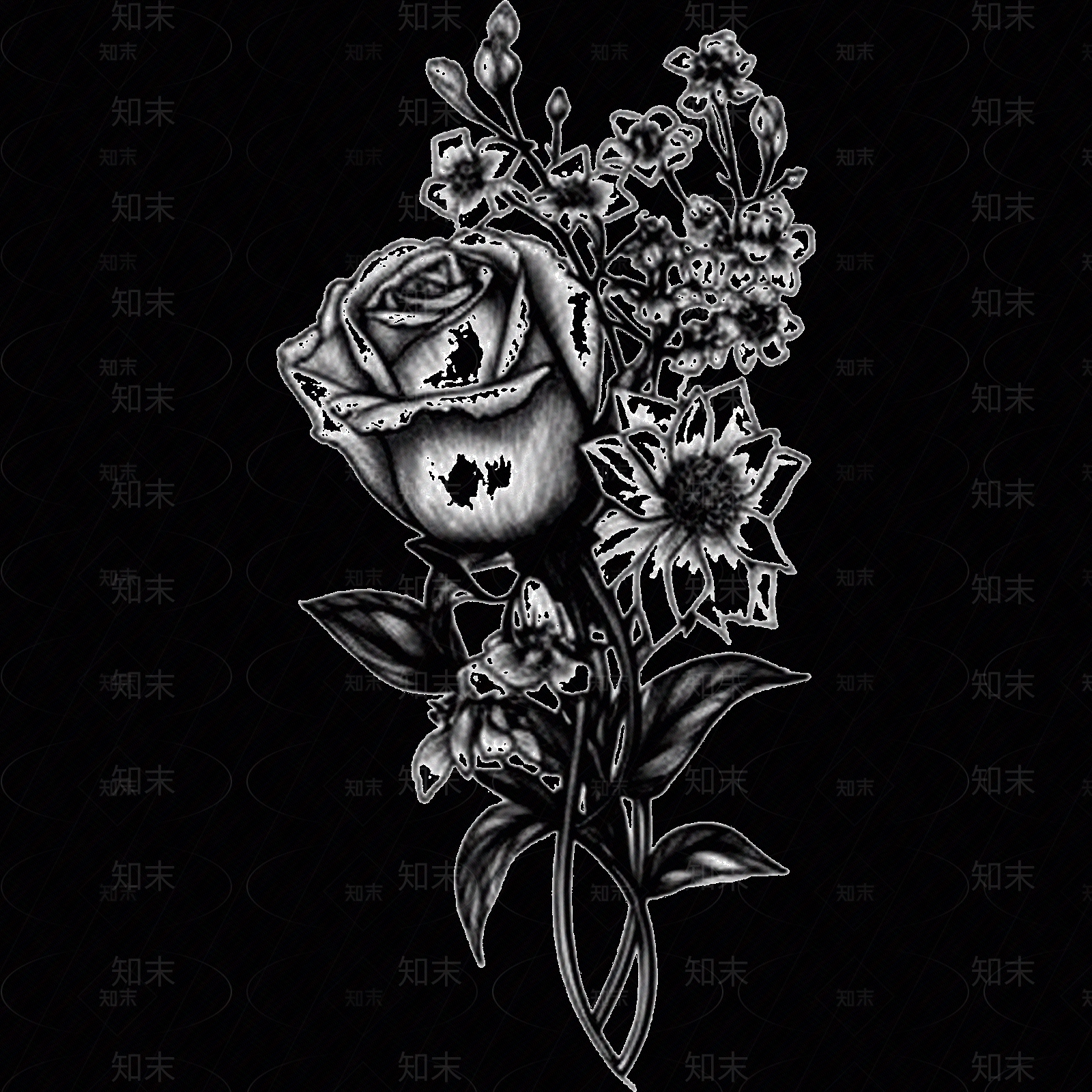 黑白凹凸贴图下载【ID:1173790146】