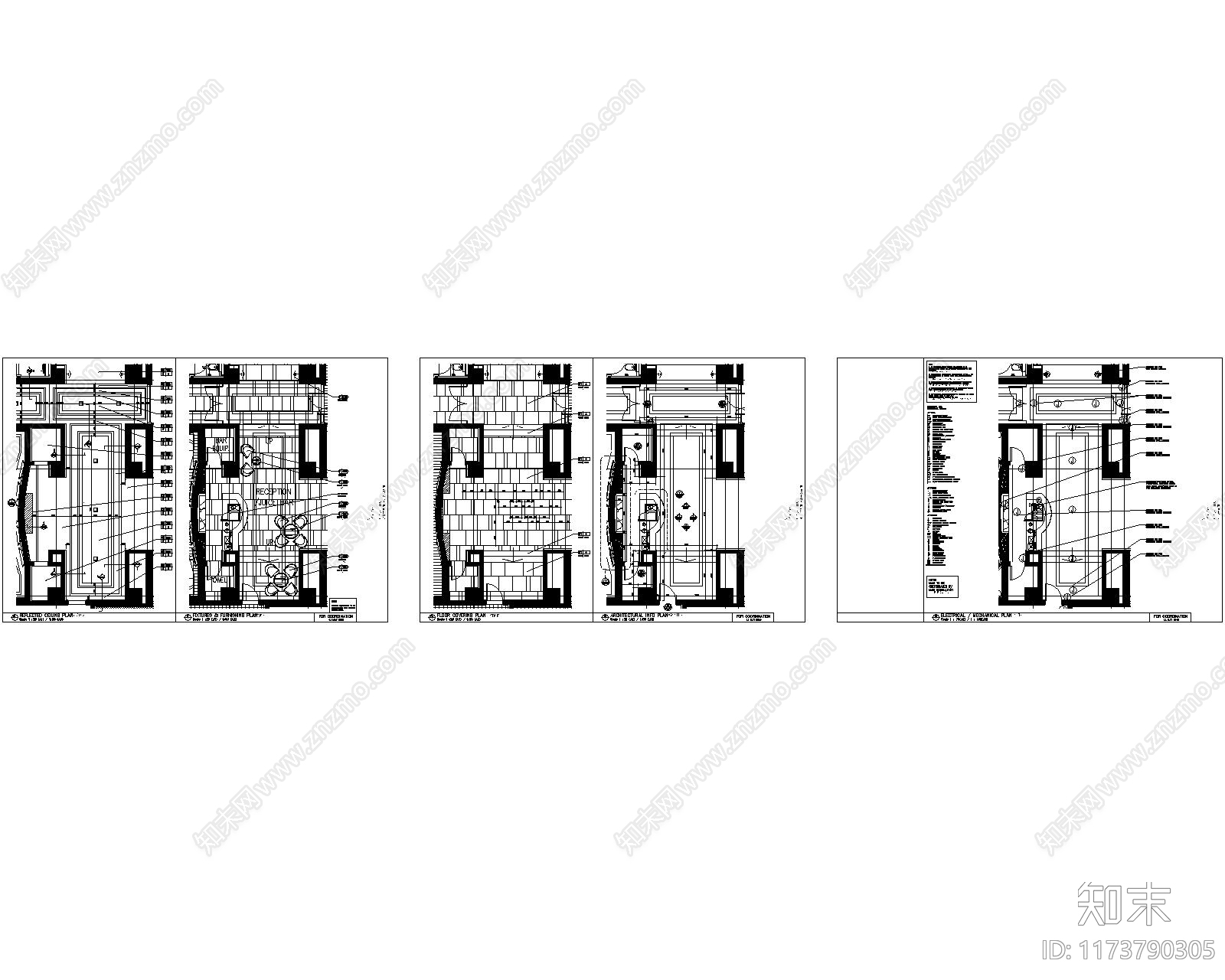 现代其他休闲娱乐空间cad施工图下载【ID:1173790305】