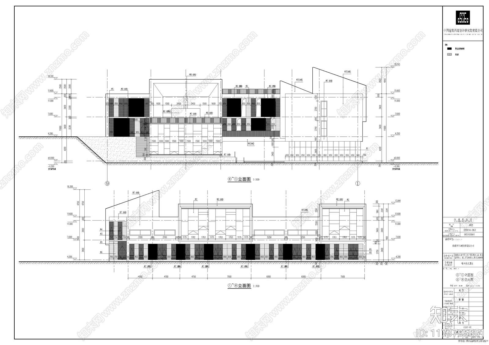 现代幼儿园建筑cad施工图下载【ID:1173795551】