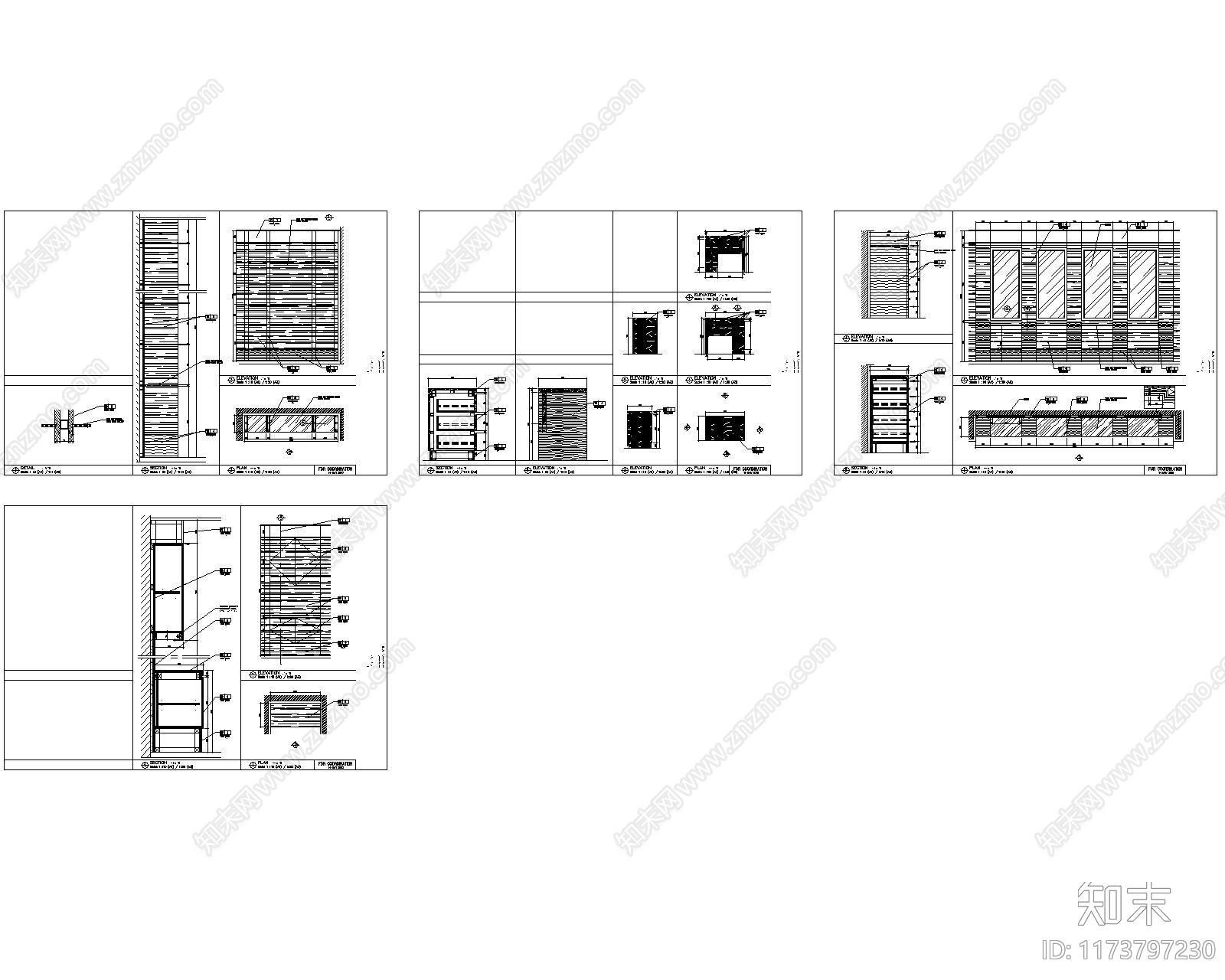 现代其他休闲娱乐空间cad施工图下载【ID:1173797230】