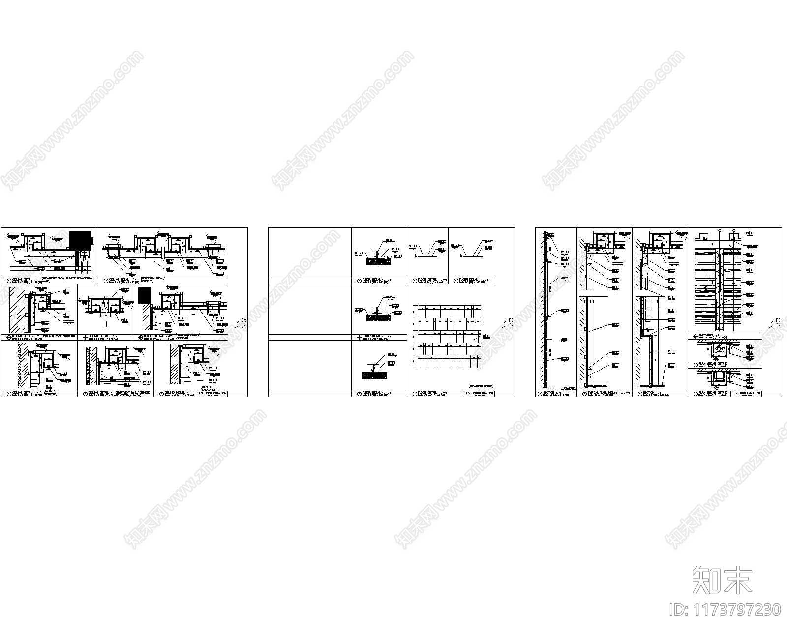 现代其他休闲娱乐空间cad施工图下载【ID:1173797230】