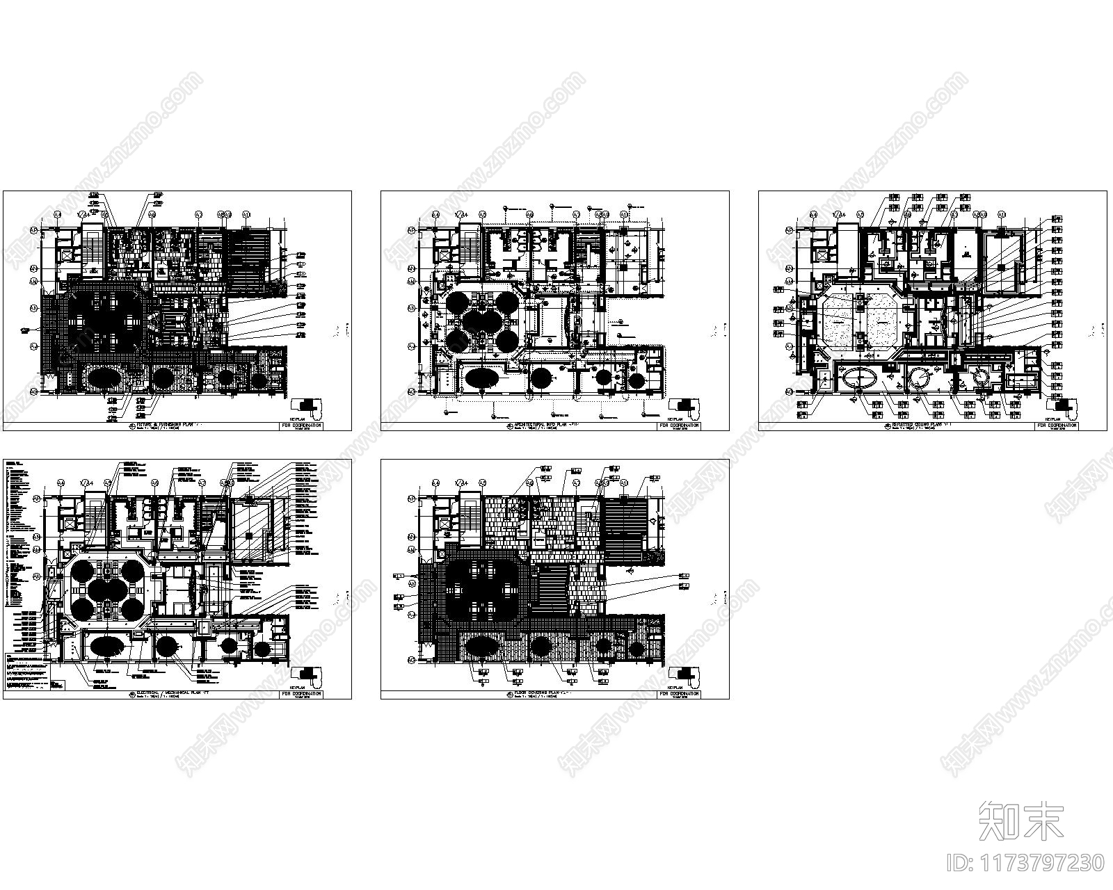 现代其他休闲娱乐空间cad施工图下载【ID:1173797230】