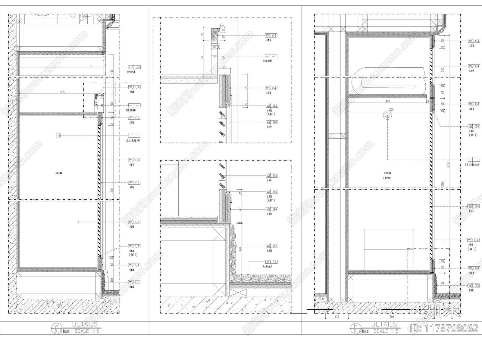 现代家具节点详图cad施工图下载【ID:1173798062】