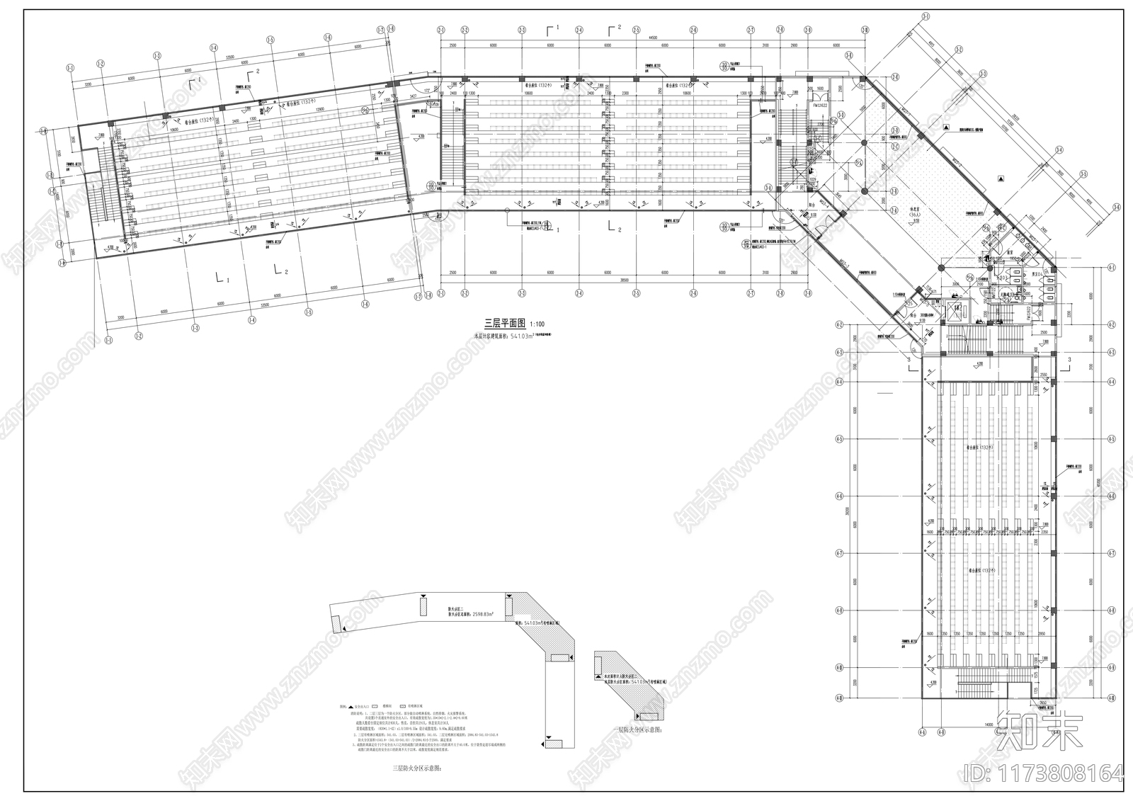 现代其他公共建筑施工图下载【ID:1173808164】