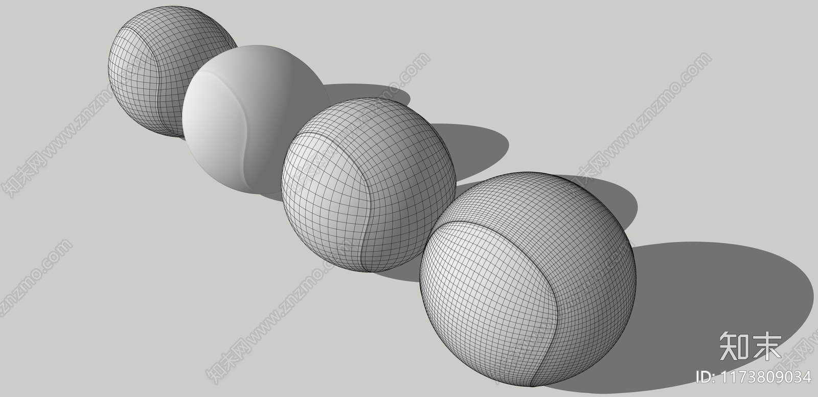 球类器材SU模型下载【ID:1173809034】