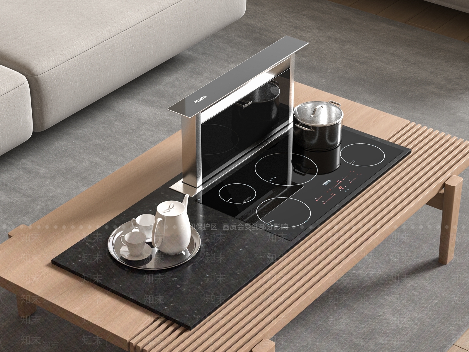 电磁炉SU模型下载【ID:1173812512】