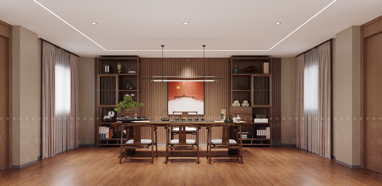 现代包厢3D模型下载【ID:1173816585】