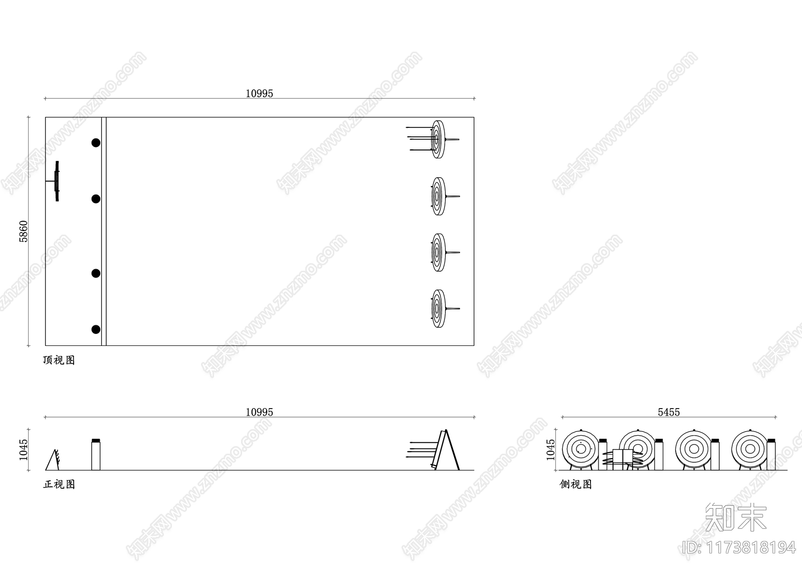 现代其他运动场地施工图下载【ID:1173818194】