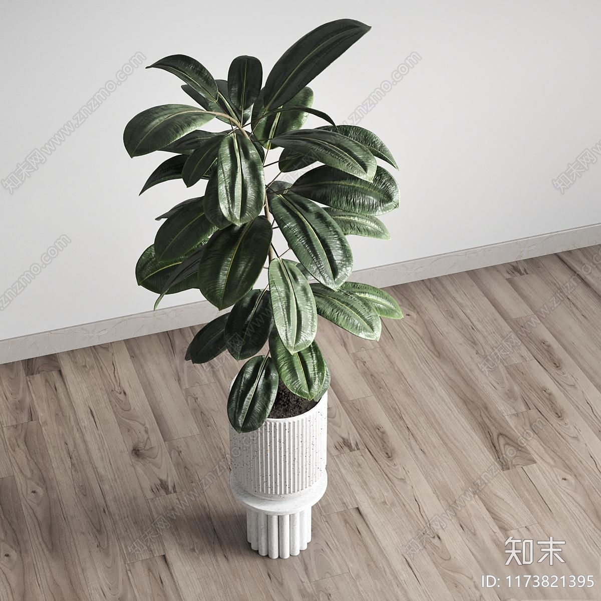 盆栽3D模型下载【ID:1173821395】