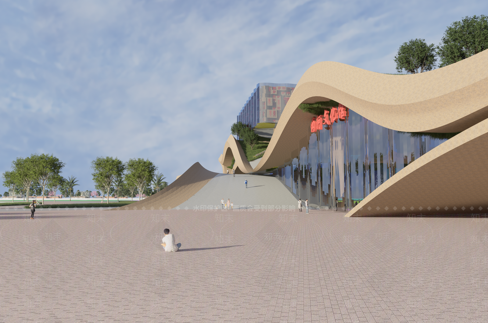 现代其他公共建筑SU模型下载【ID:1173823062】