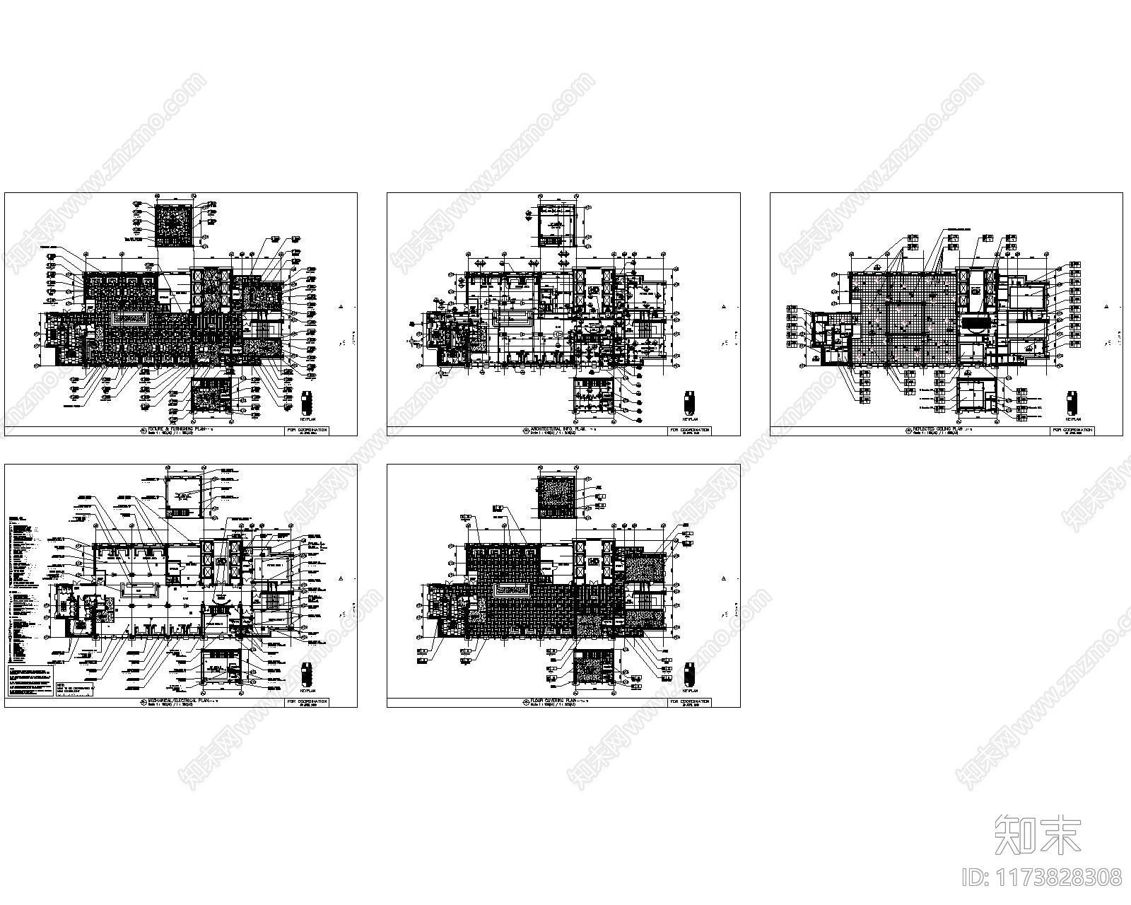 现代酒吧cad施工图下载【ID:1173828308】