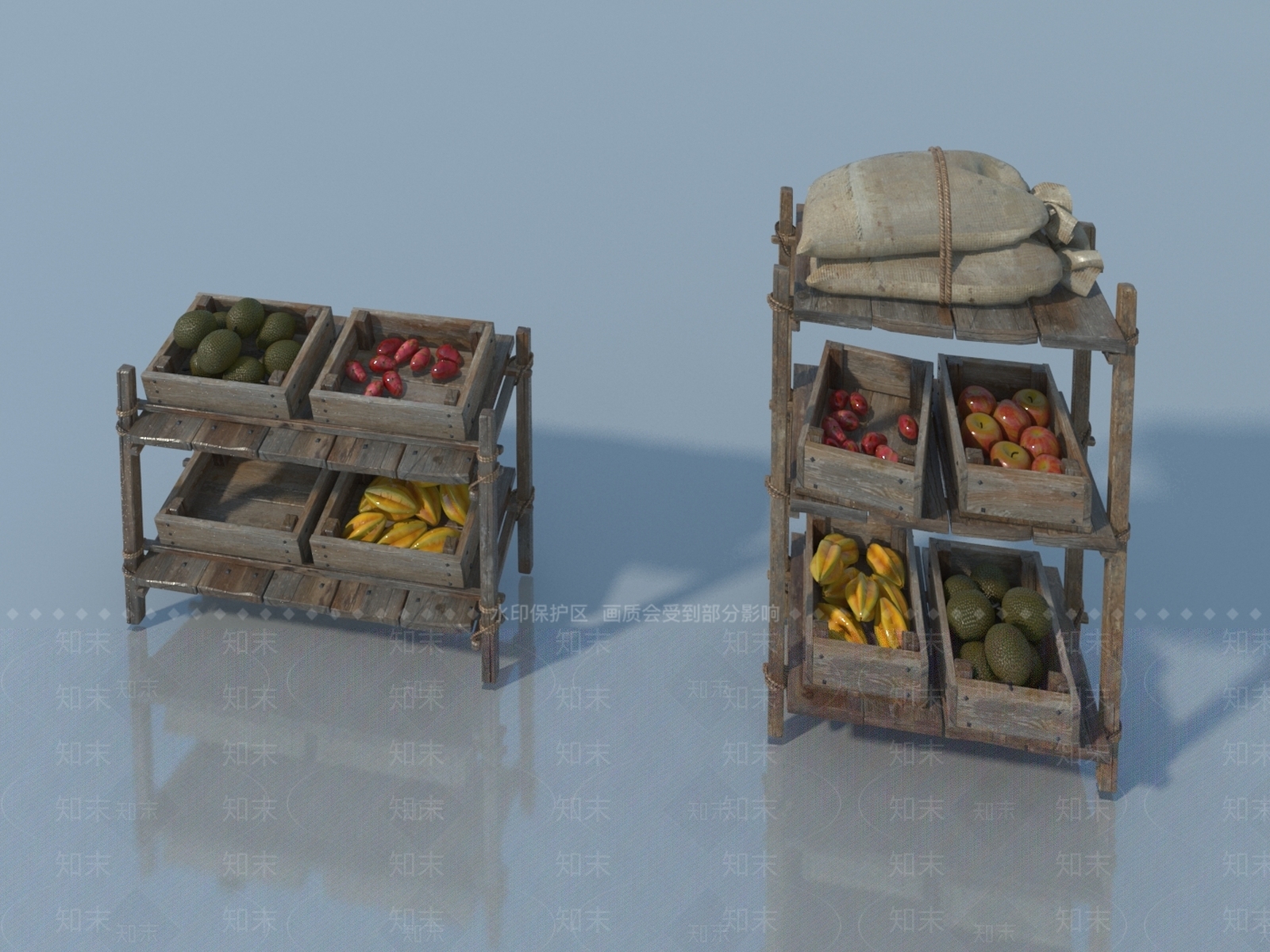 现代单人沙发3D模型下载【ID:1173846844】