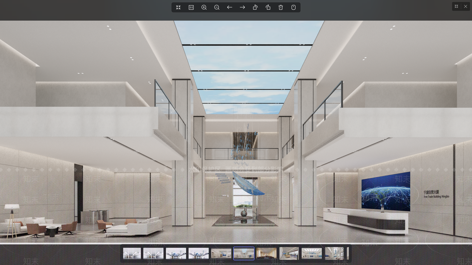 现代党政机关3D模型下载【ID:1173846579】