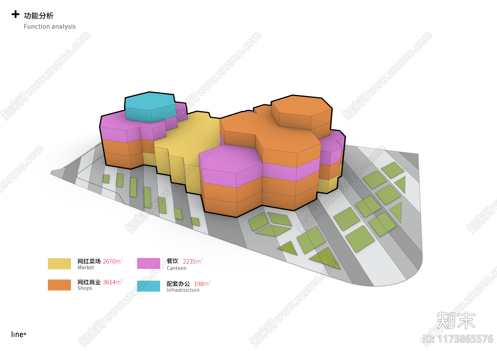 现代农贸市场建筑下载【ID:1173865576】