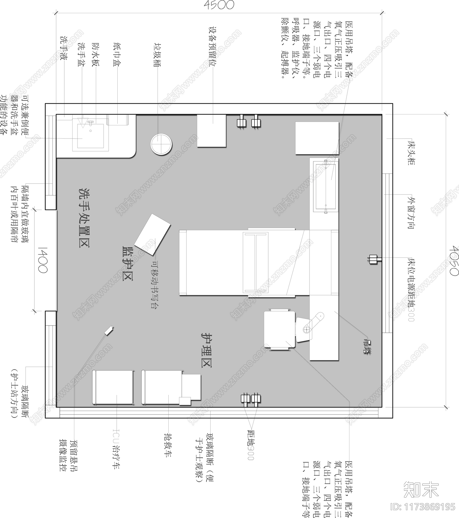 现代医院施工图下载【ID:1173869195】