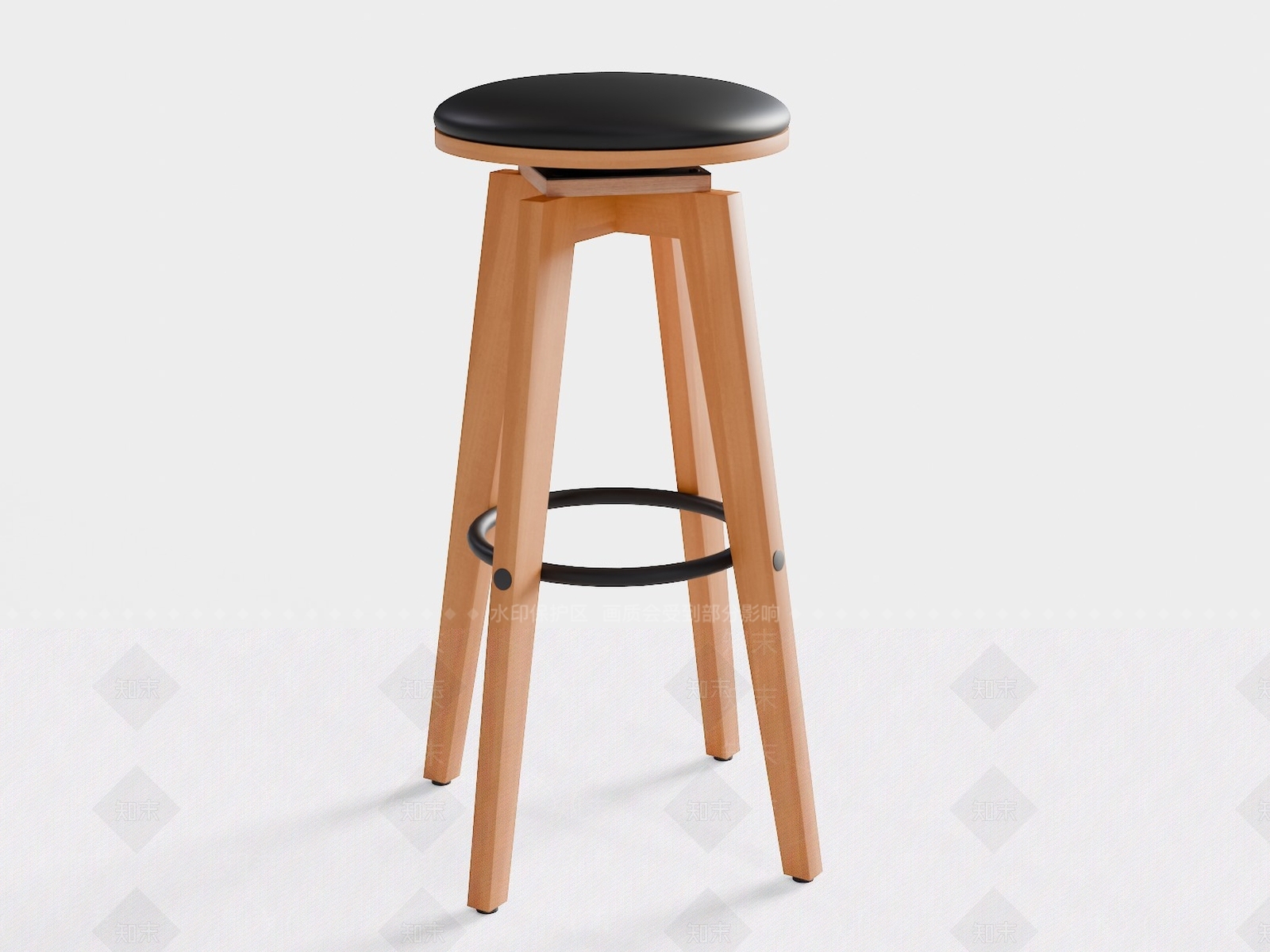 现代吧凳3D模型下载【ID:1173869691】
