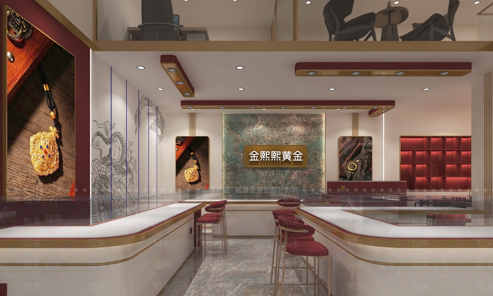 现代珠宝店3D模型下载【ID:1173879980】