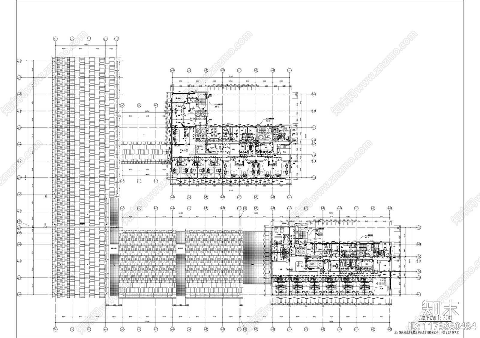 现代新中式其他建筑施工图下载【ID:1173880484】