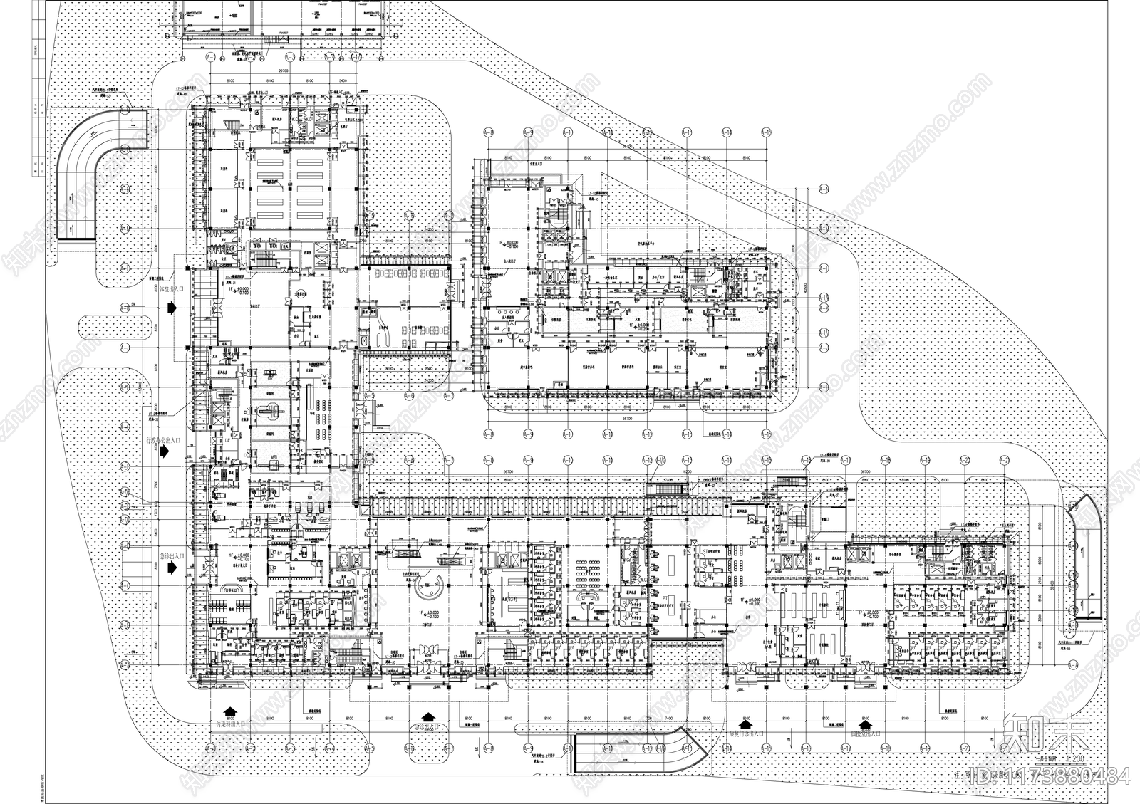 现代新中式其他建筑施工图下载【ID:1173880484】