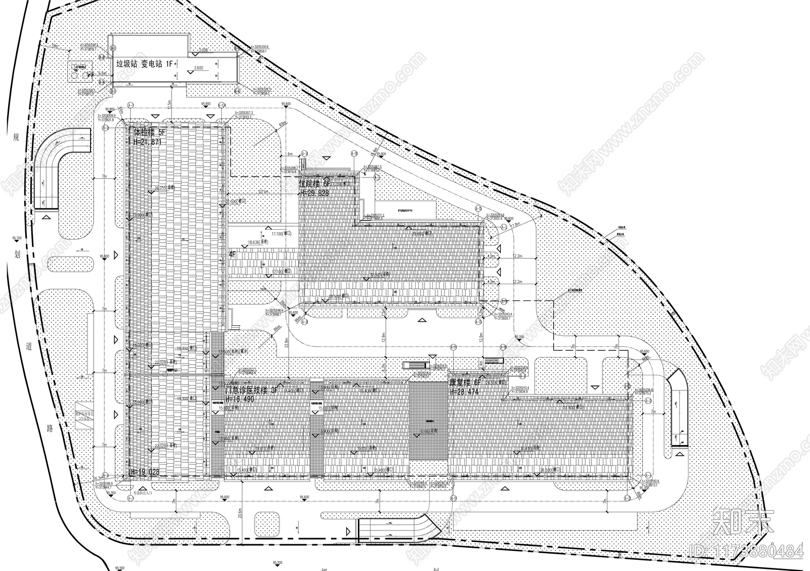 现代新中式其他建筑施工图下载【ID:1173880484】