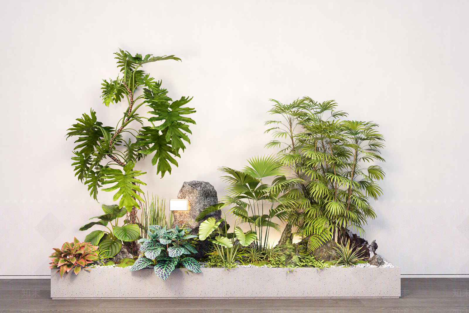 植物组合SU模型下载【ID:1173884161】