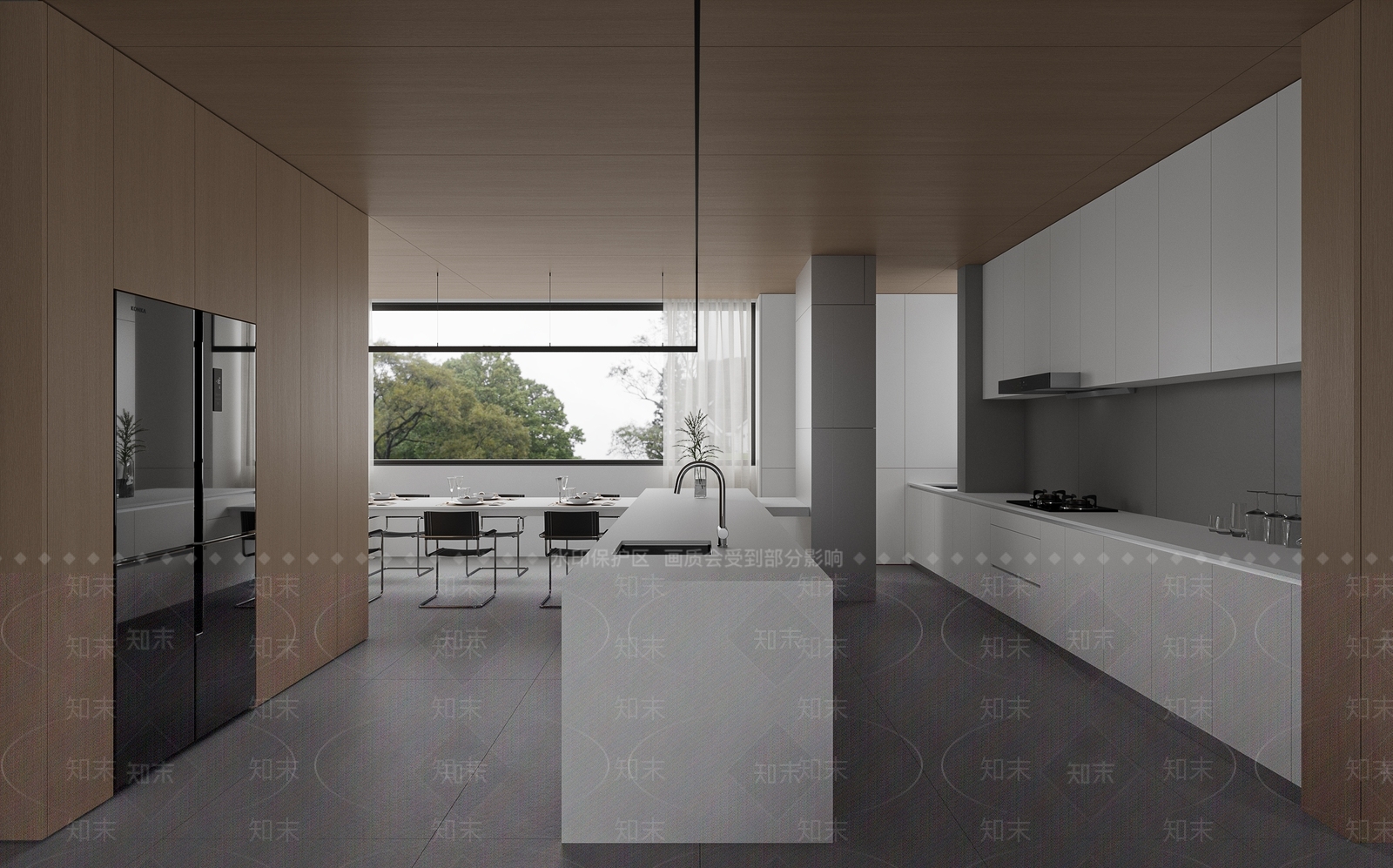 现代其他餐饮空间3D模型下载【ID:1214786413】