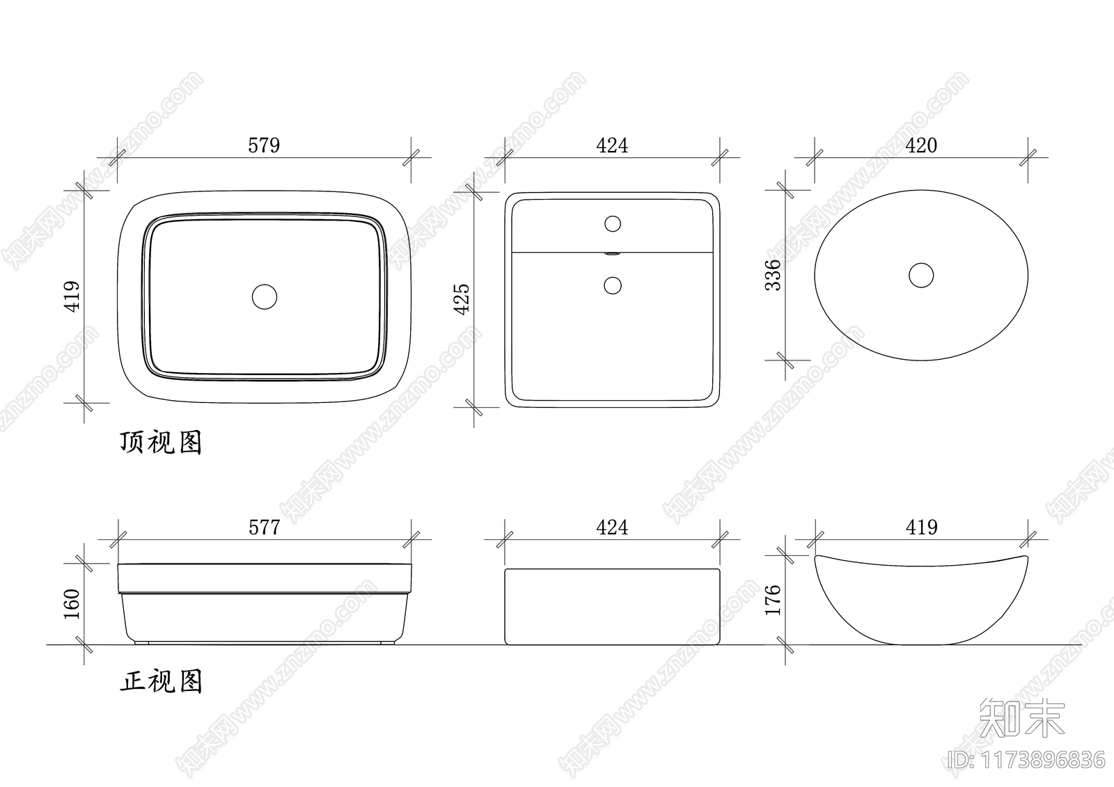 现代卫浴设施cad施工图下载【ID:1173896836】