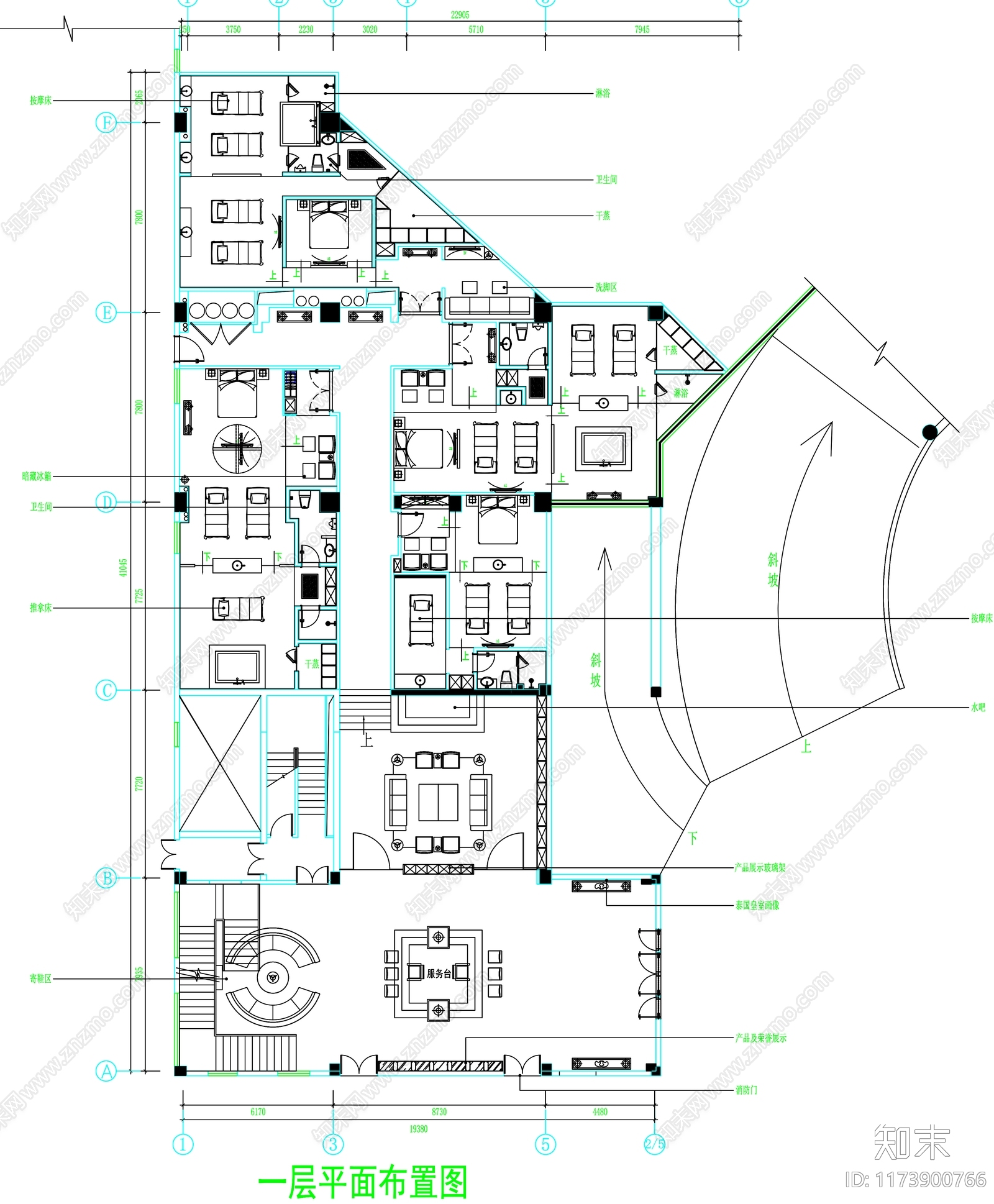 现代工装图库施工图下载【ID:1173900766】
