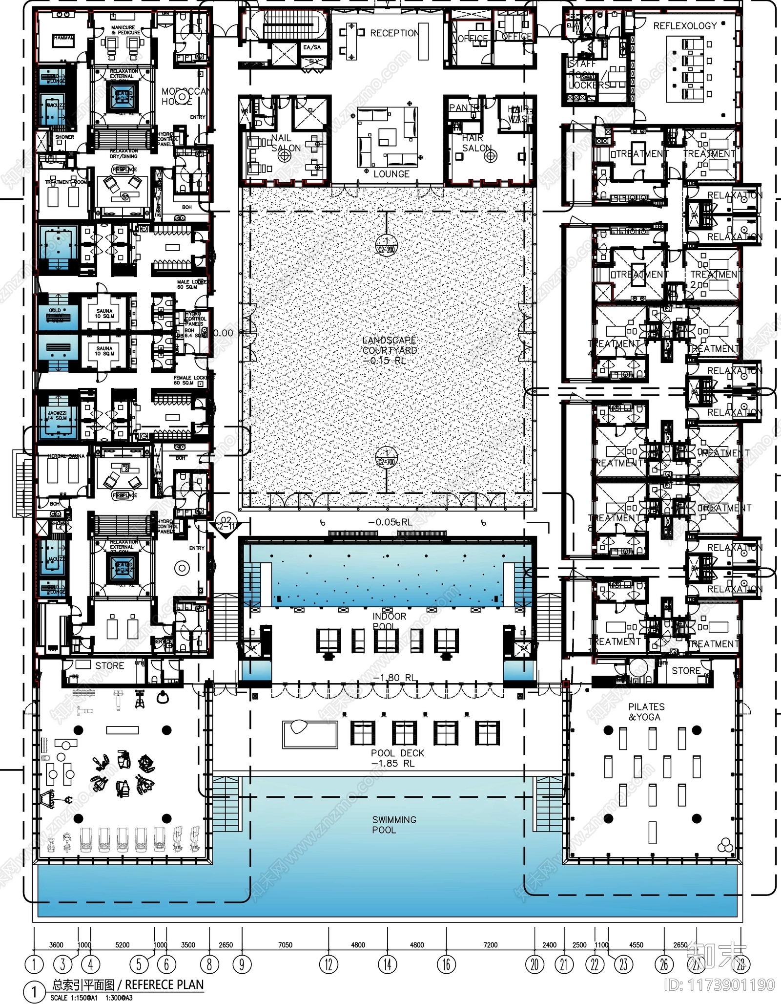 现代工装图库施工图下载【ID:1173901190】