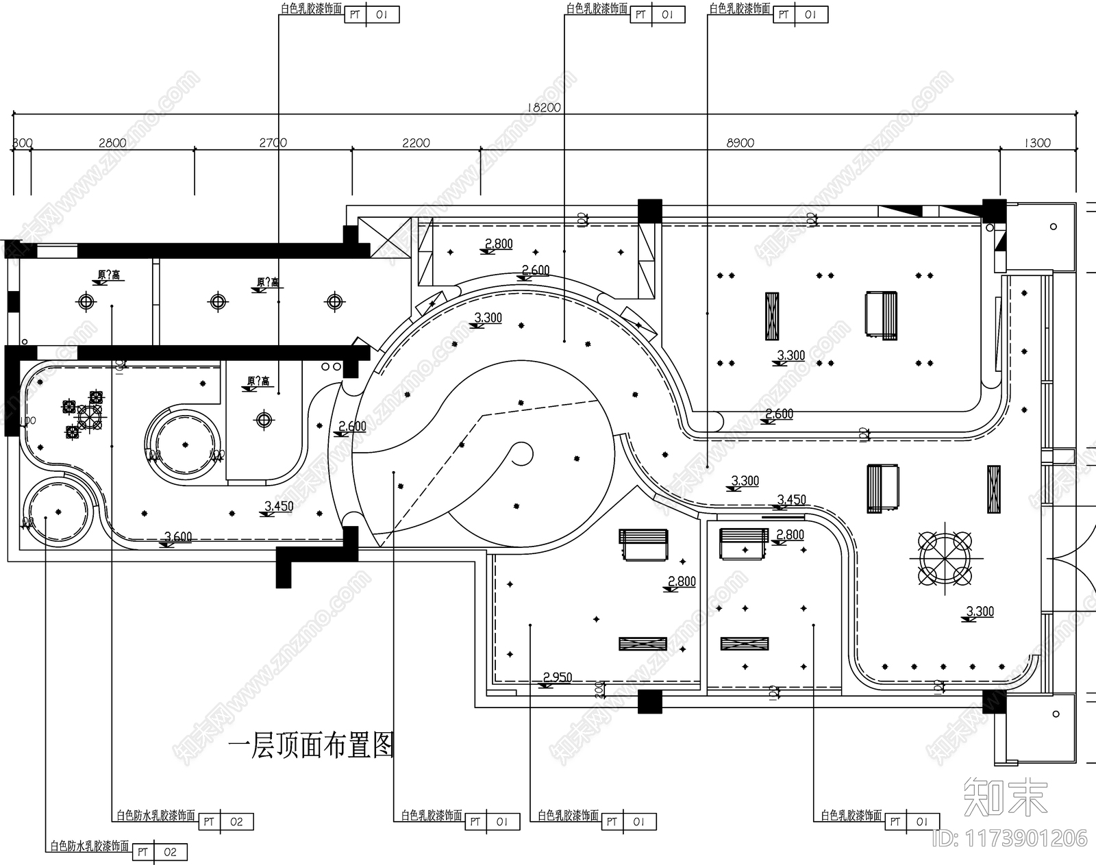 现代工装图库cad施工图下载【ID:1173901206】
