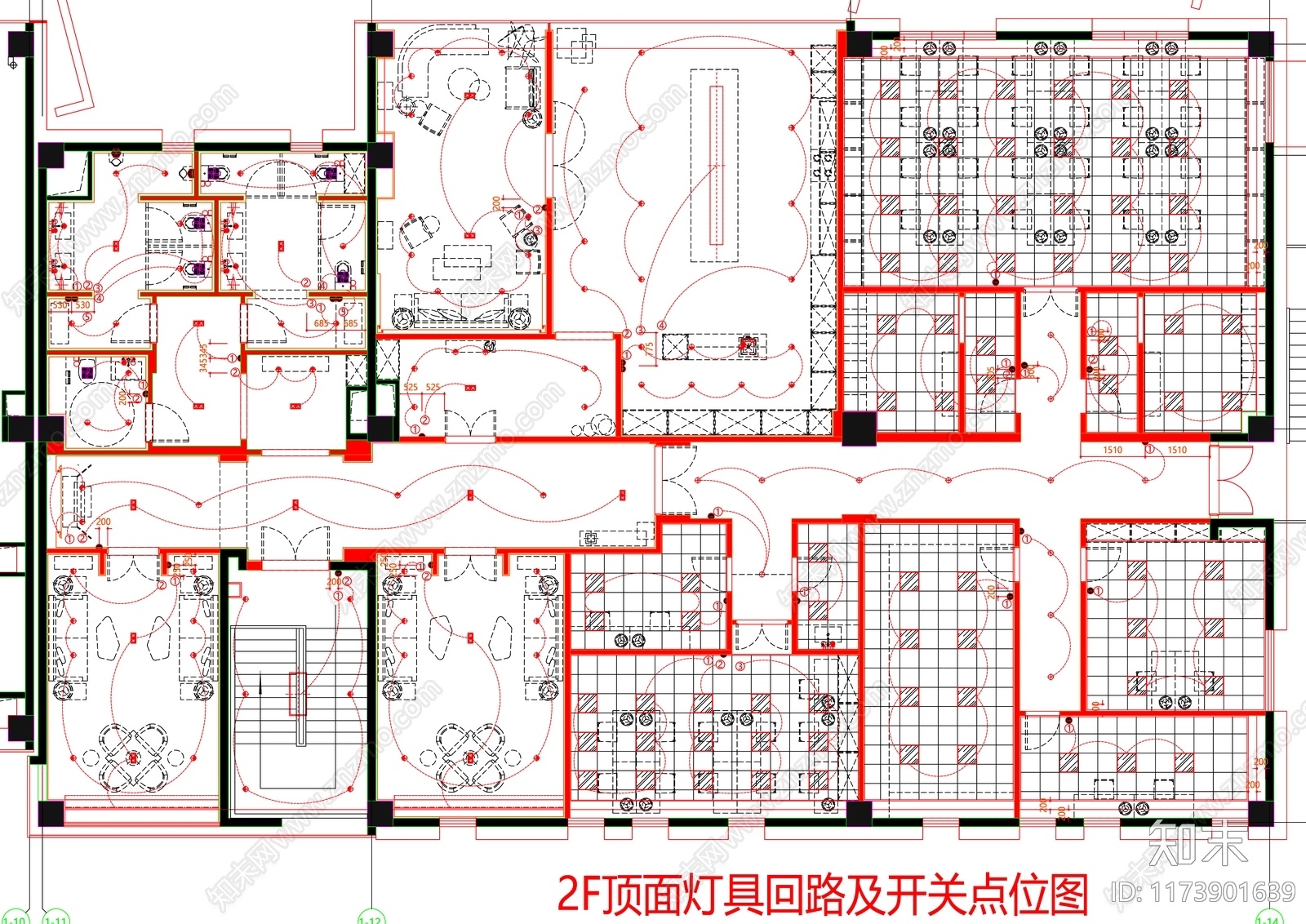 现代工装图库施工图下载【ID:1173901639】