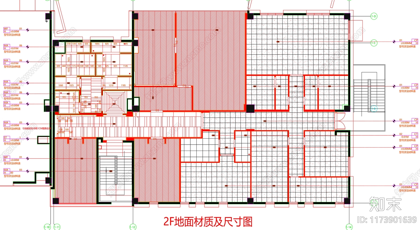 现代工装图库施工图下载【ID:1173901639】