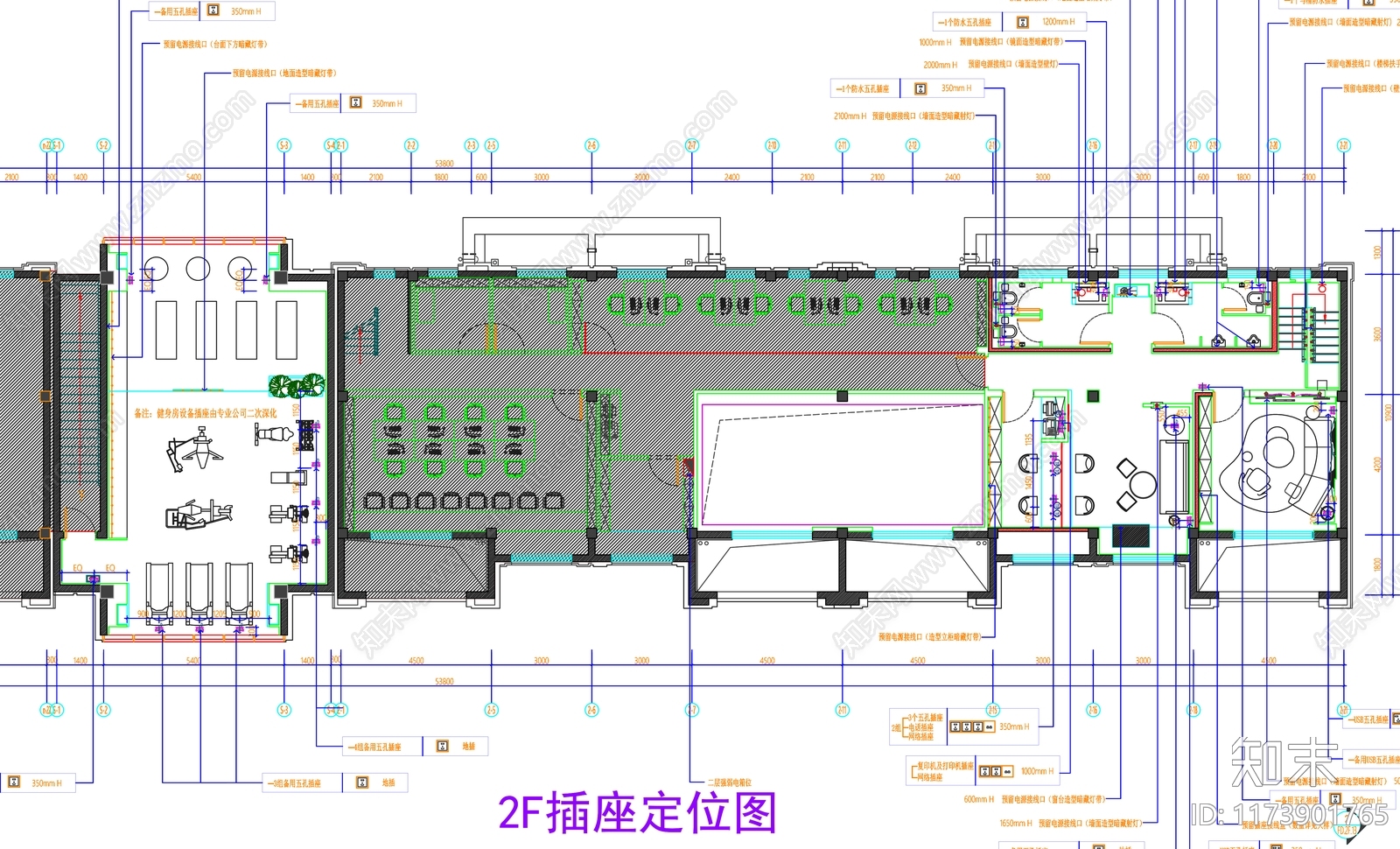 现代工装图库cad施工图下载【ID:1173901765】