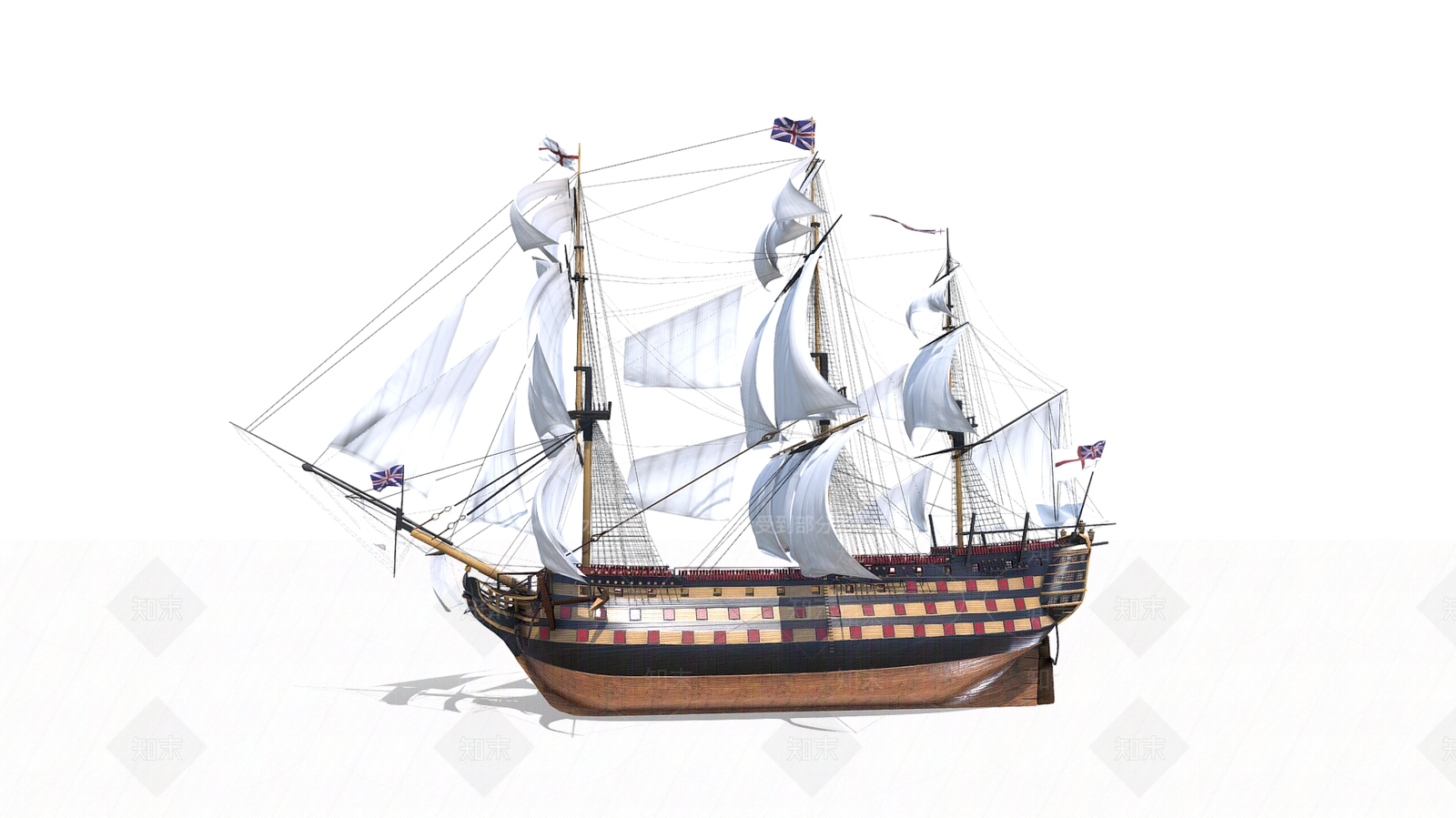 船3D模型下载【ID:1173904772】