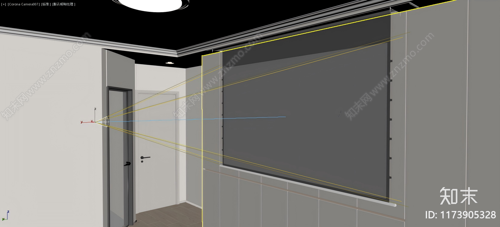 投影3D模型下载【ID:1173905328】