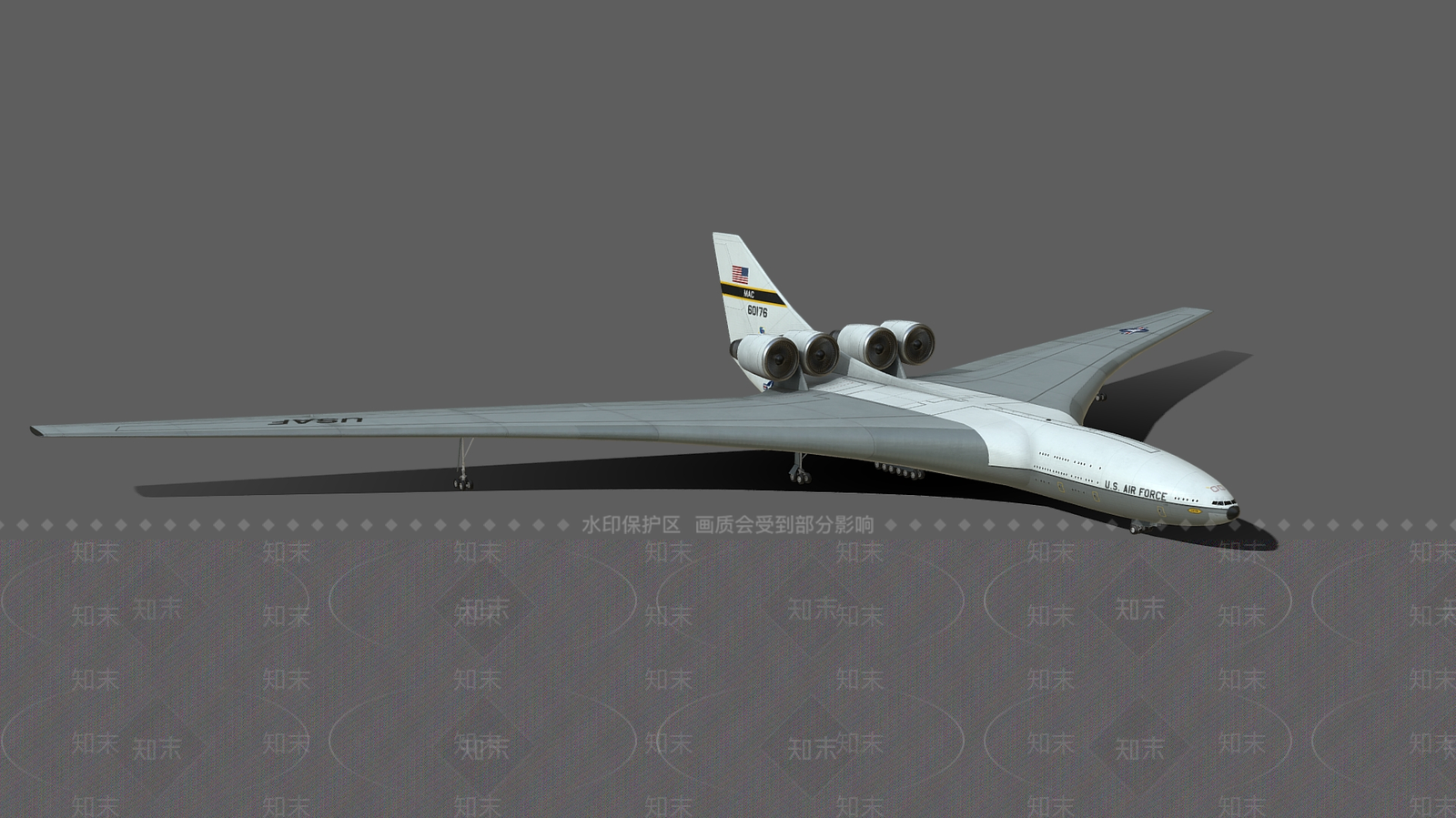飞机3D模型下载【ID:1173914546】