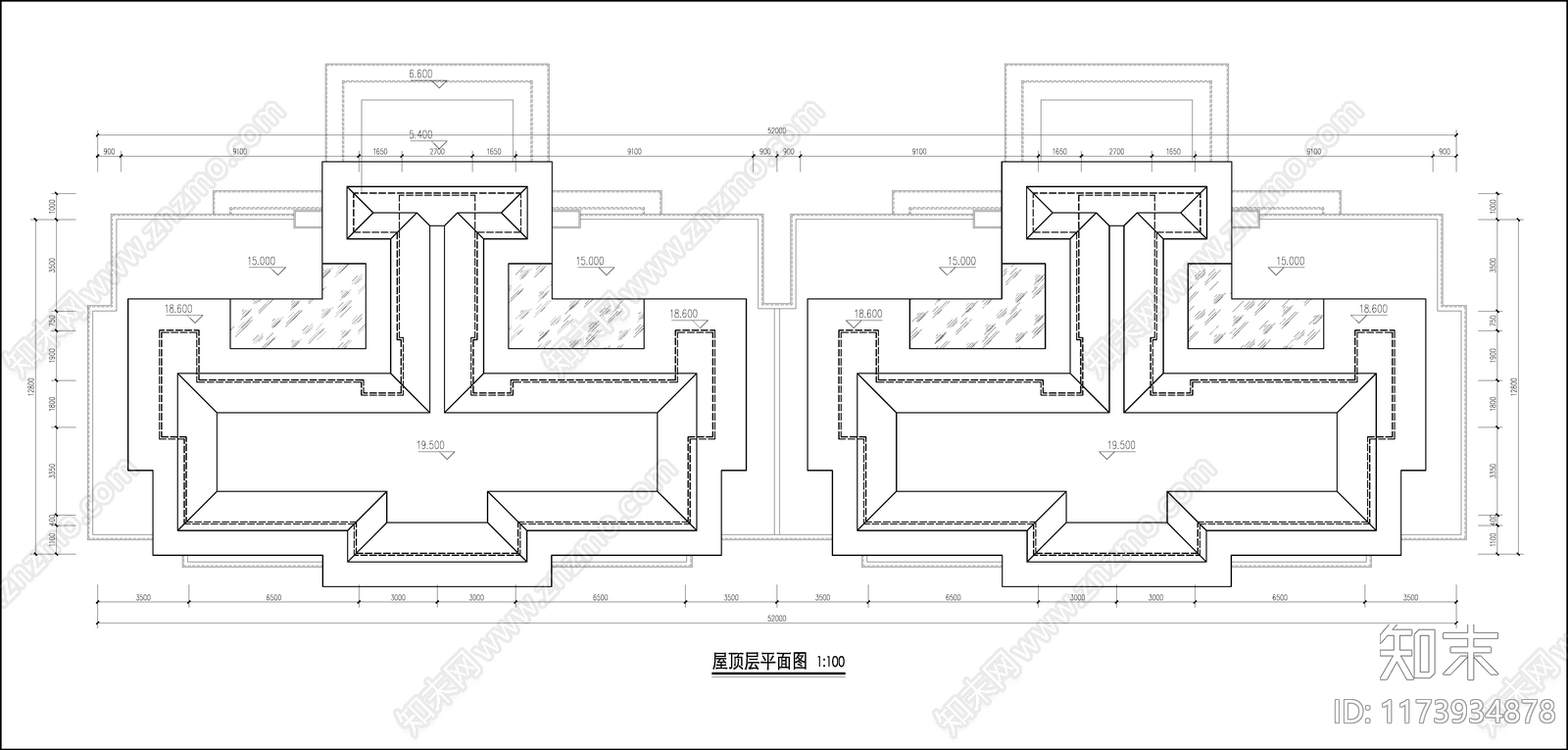 建筑平面图施工图下载【ID:1173934878】