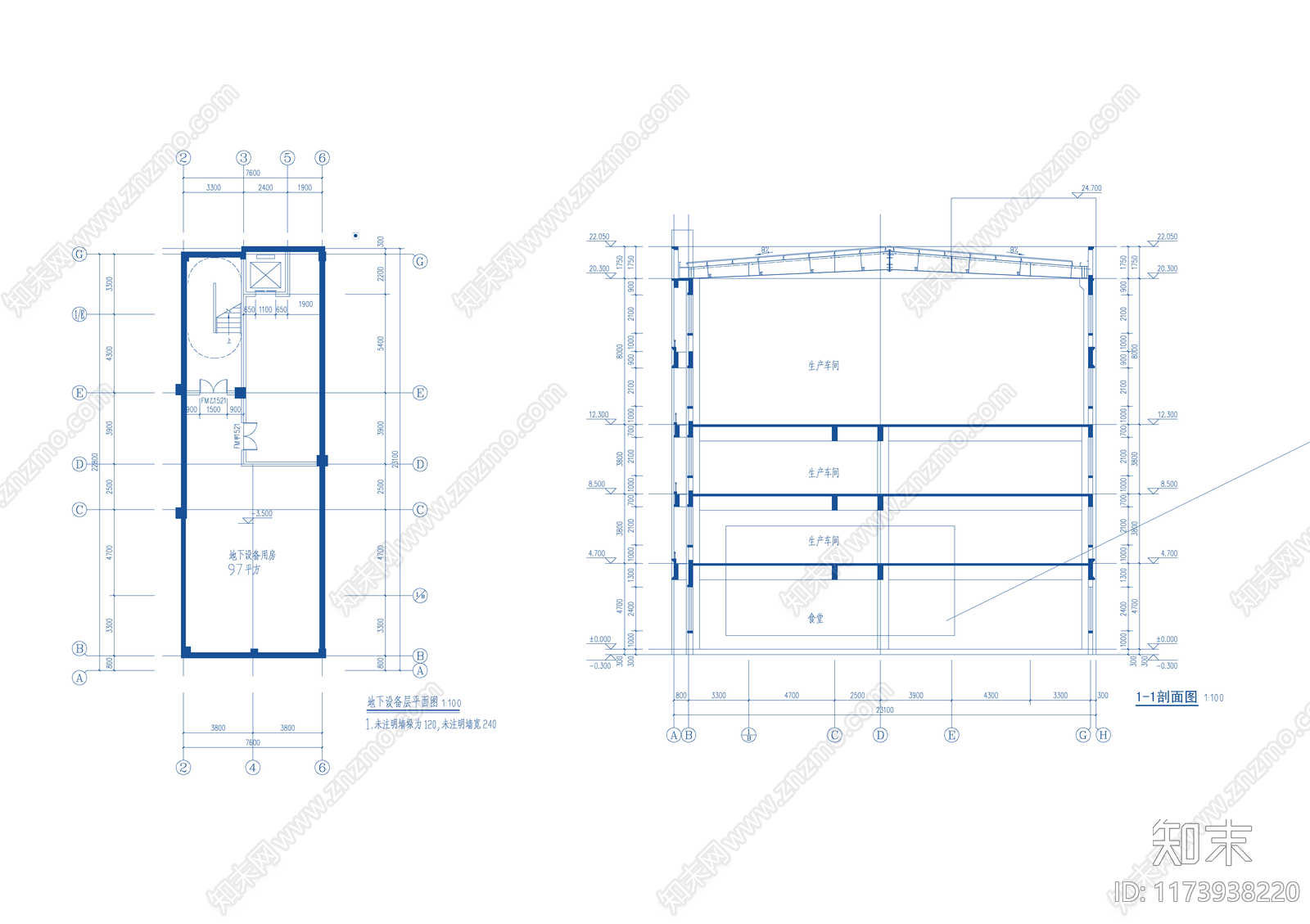 现代其他建筑施工图下载【ID:1173938220】