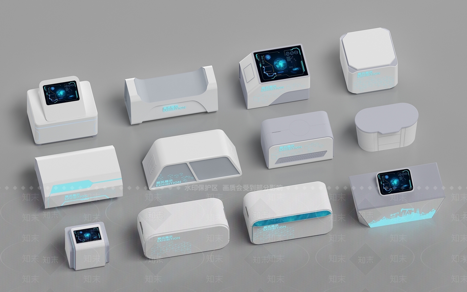 导视牌3D模型精品下载_3dmax模型_知末网