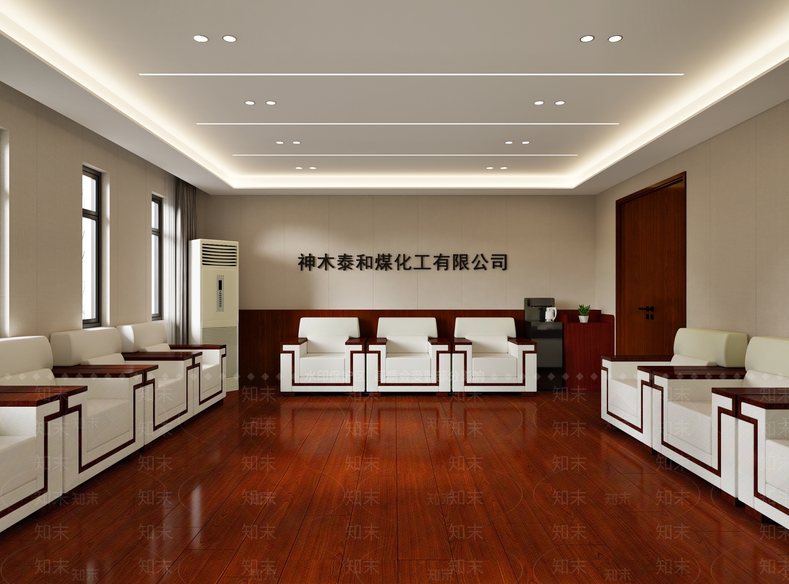 新中式接待室3D模型下载【ID:1173942761】