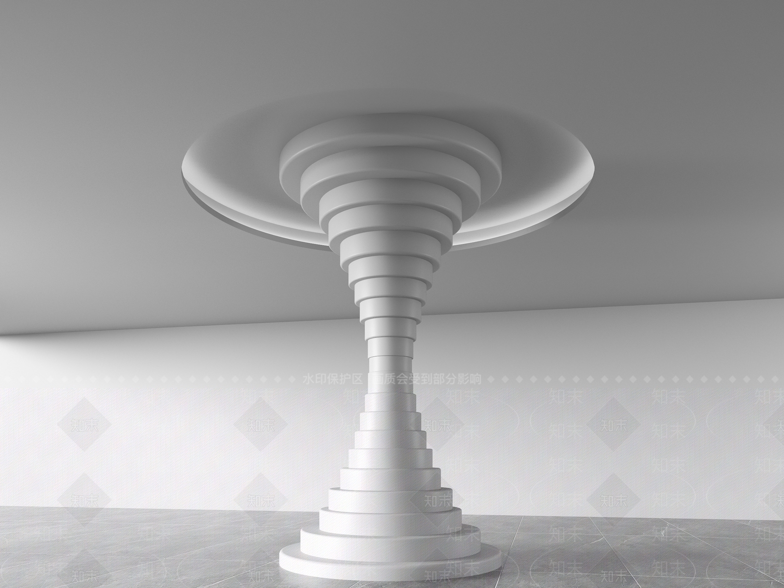 现代柱子3D模型下载【ID:1173954912】