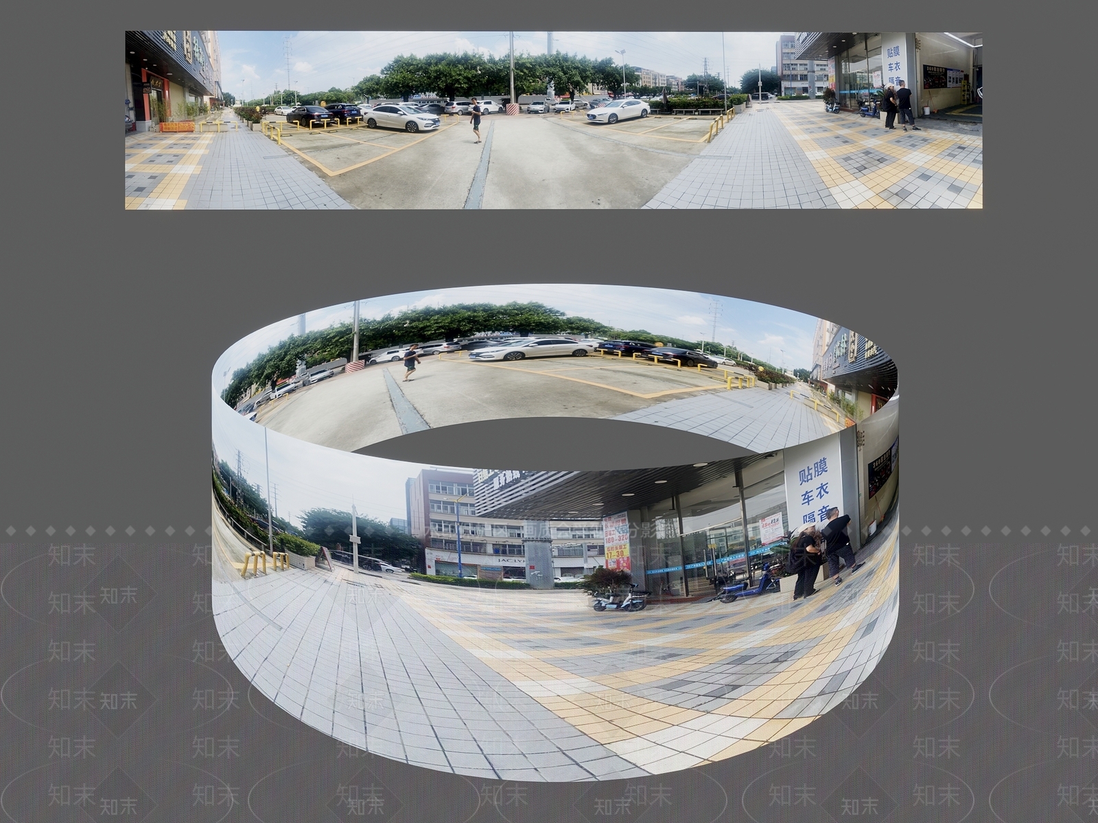 现代广场景观SU模型下载【ID:1173964557】