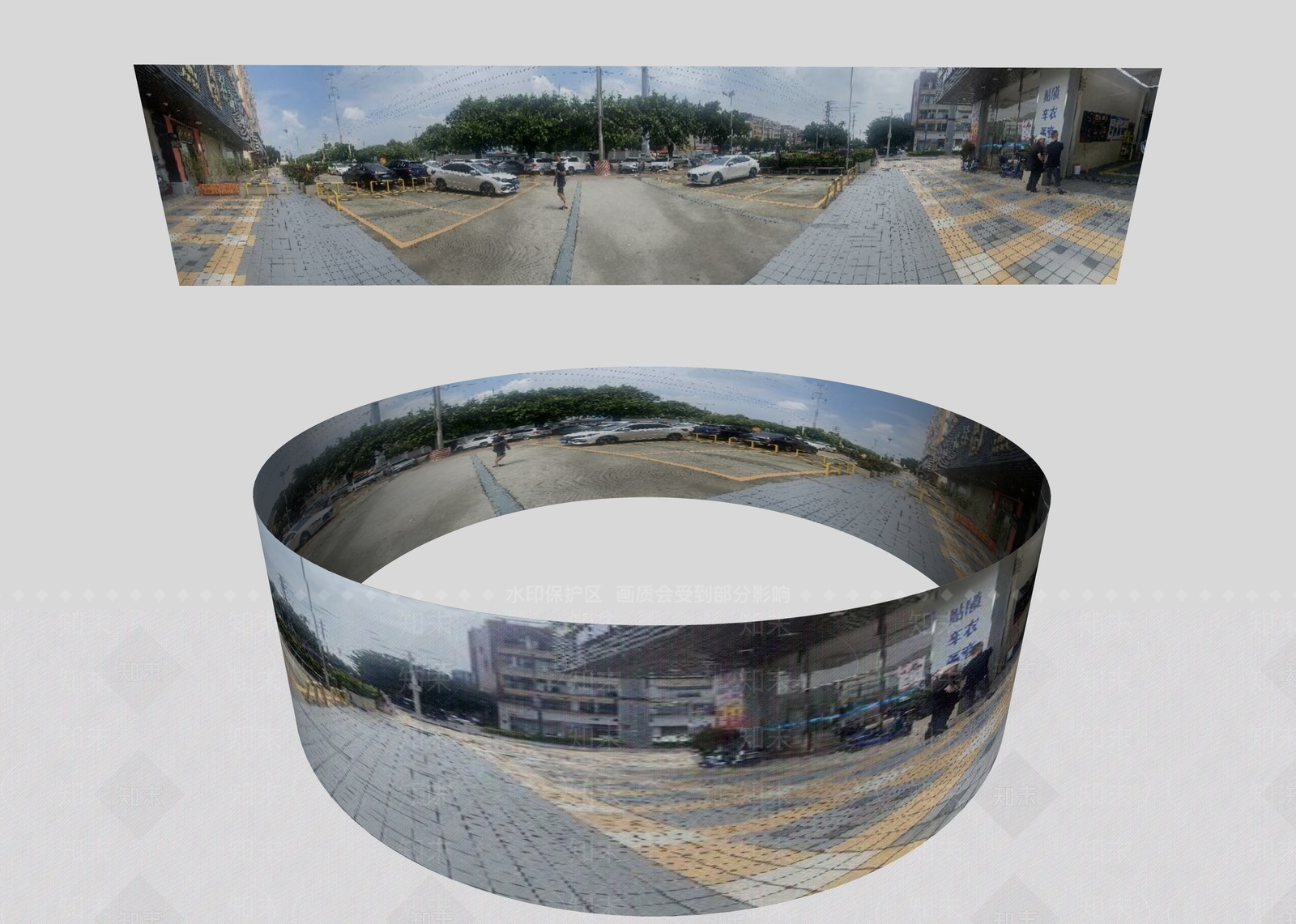 现代广场景观SU模型下载【ID:1173964557】