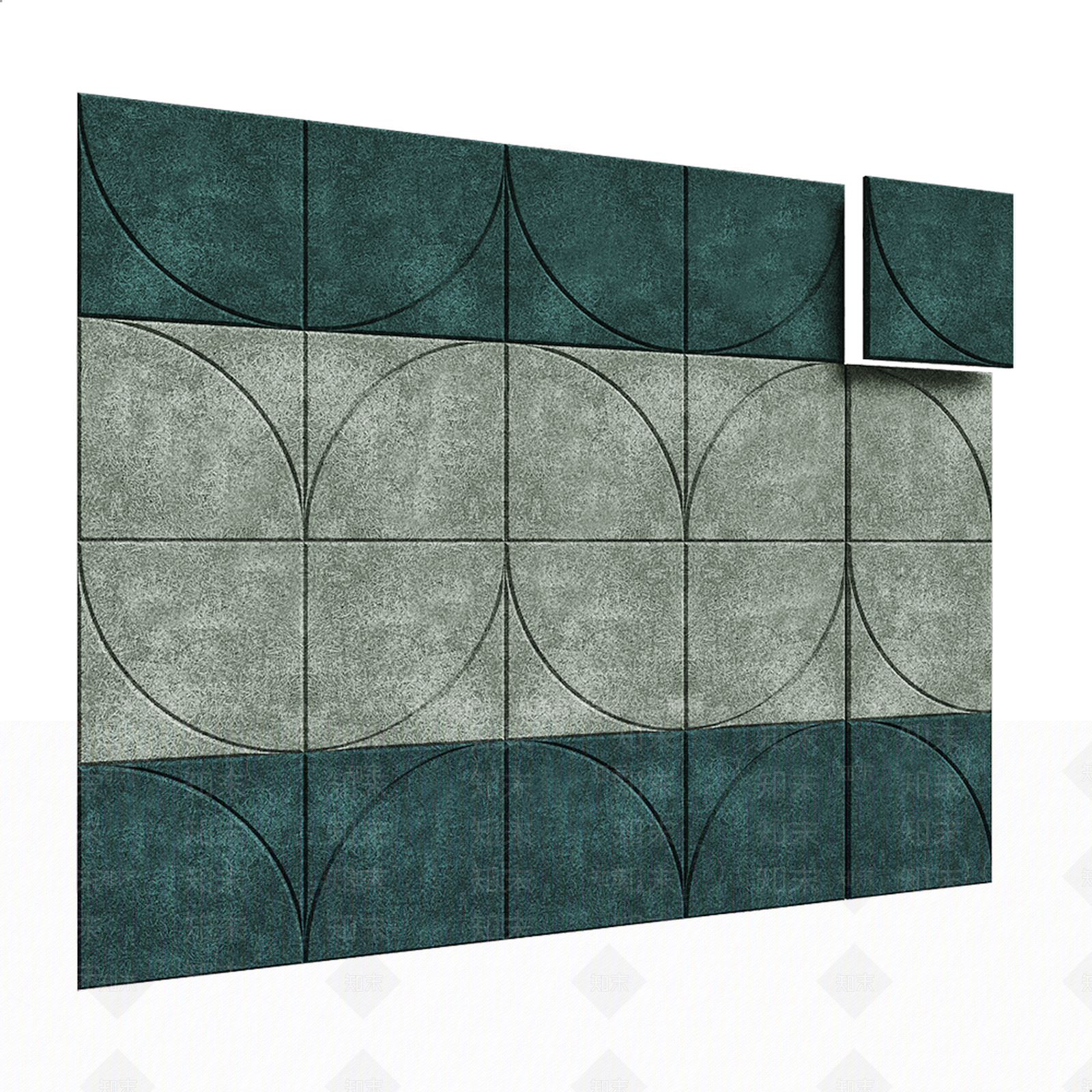 现代床头背景墙3D模型下载【ID:1173974697】