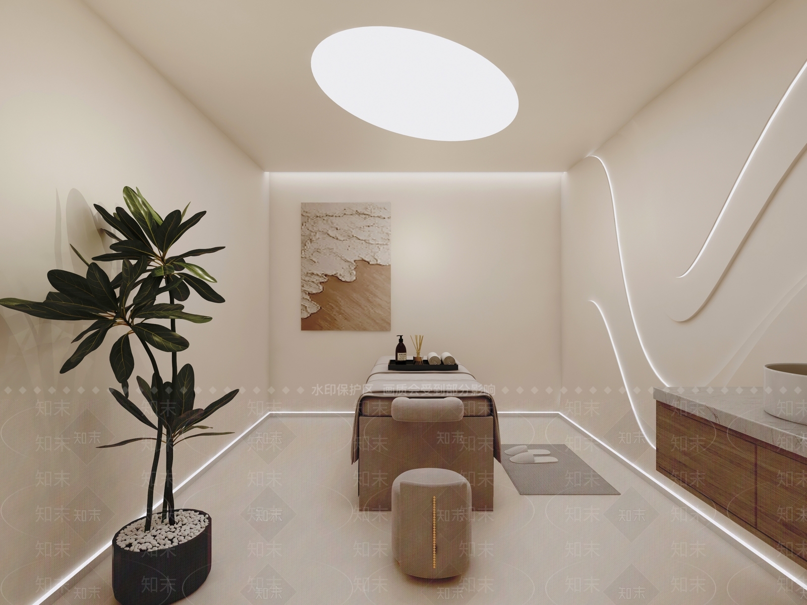 现代美容院3D模型下载【ID:1173985201】