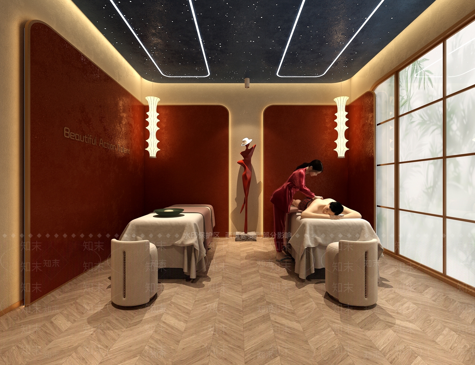 现代美容院3D模型下载【ID:1173991652】